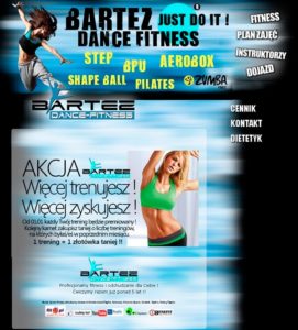 strony internetowe fitness